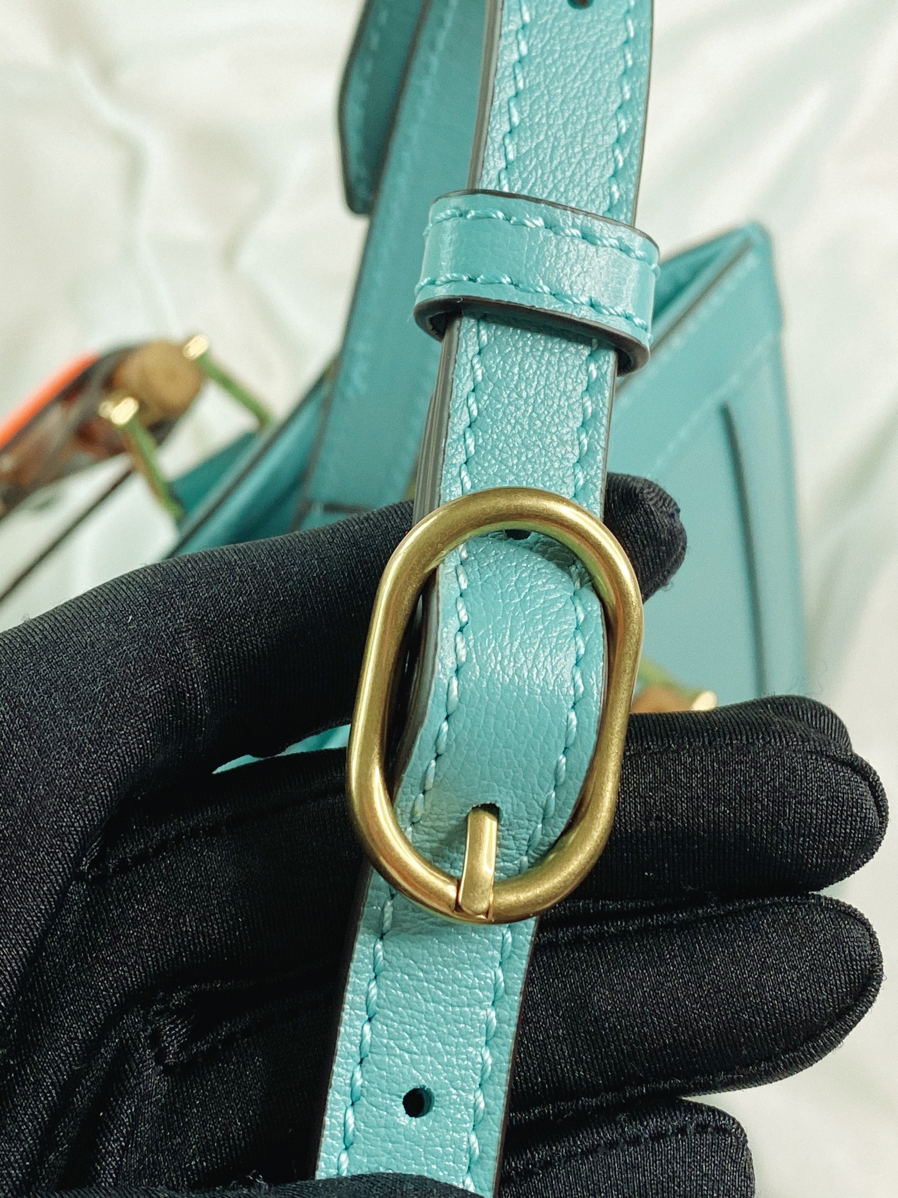 [TOP] GUCCI Diana Bag Medium - Teal