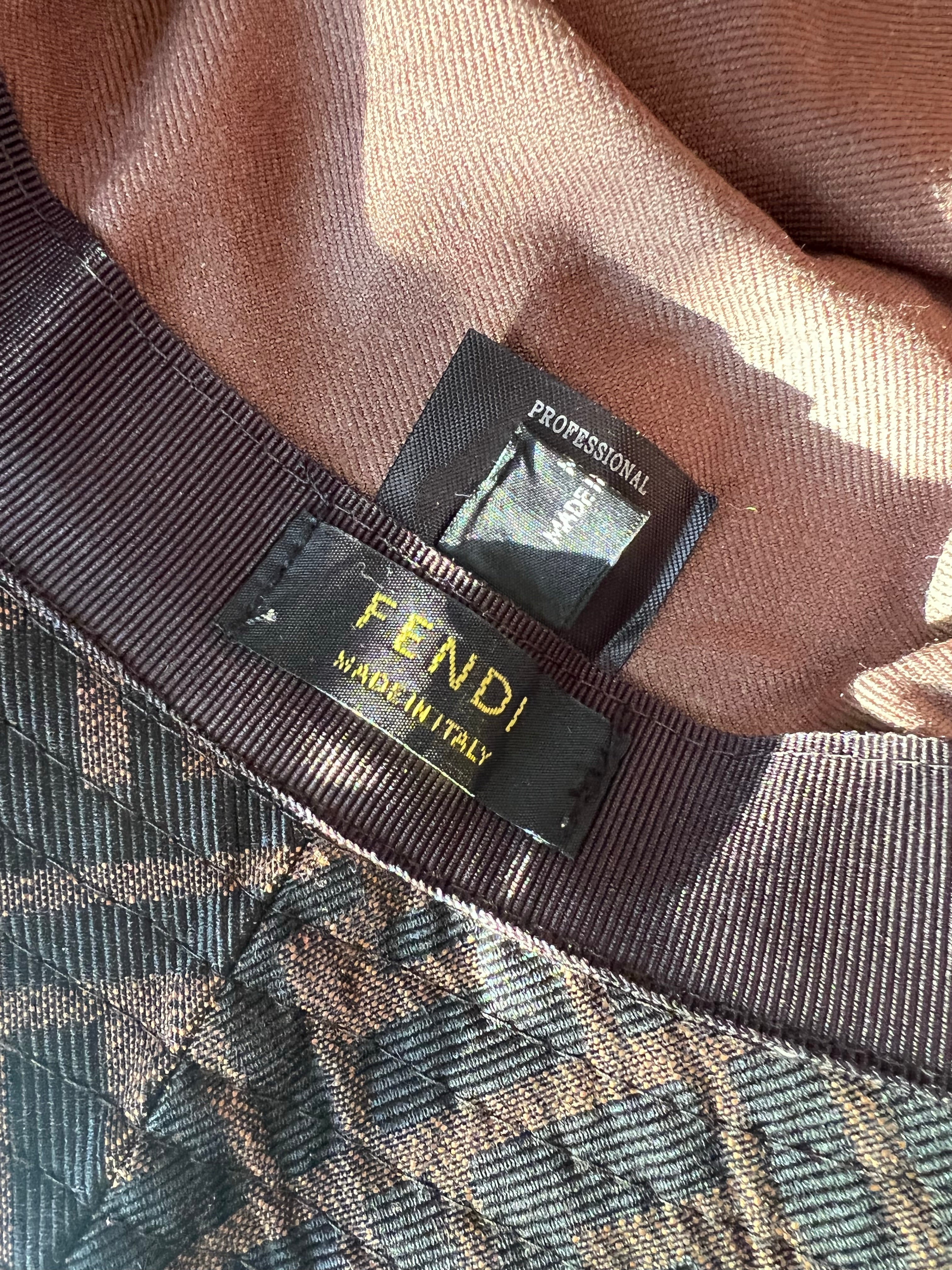 [TOP] FENDI FENDI Monogram Bucket Hat