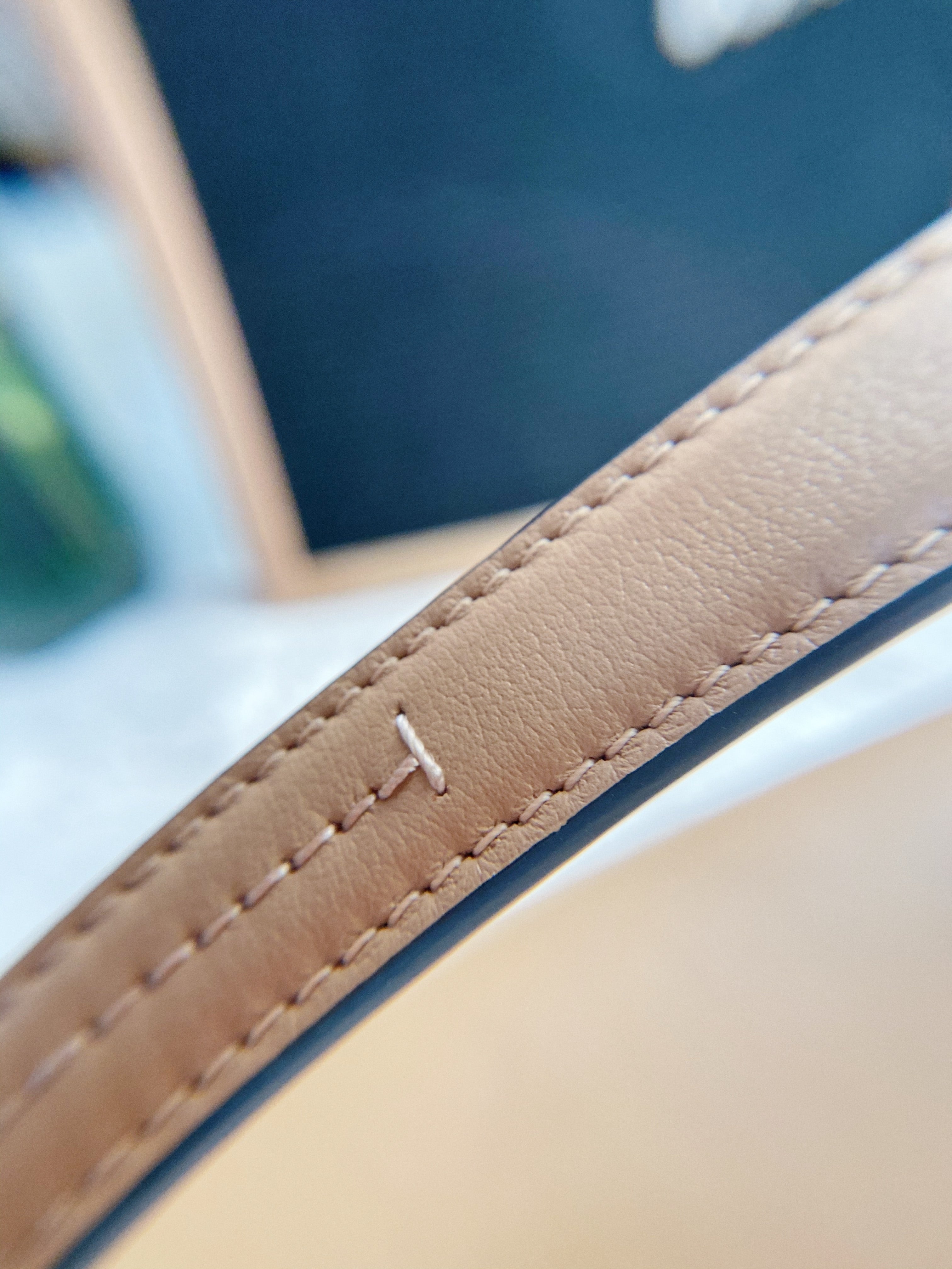 [TOP] Chloe Small Faye Leather Satchel - BEIGE