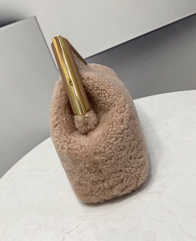 [TOP] FENDI  First Medium Teddy Bag - Light Pink