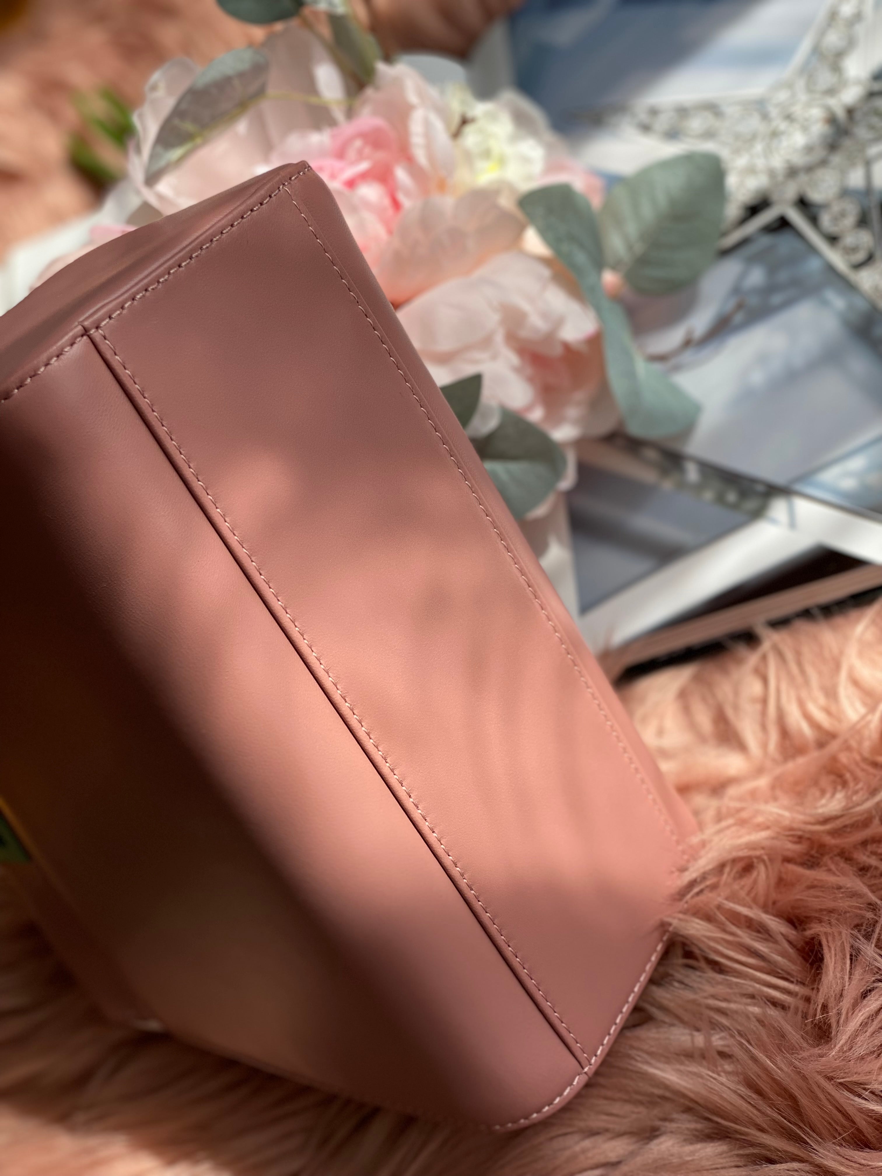 [TOP] FENDI Peekapoo Mini Bag - Pink & Tile