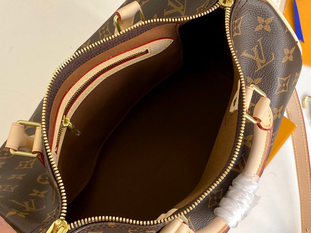 [TOP] Louis Vuitton LV Speedy 30 Bag 30x21x17cm - Monogram