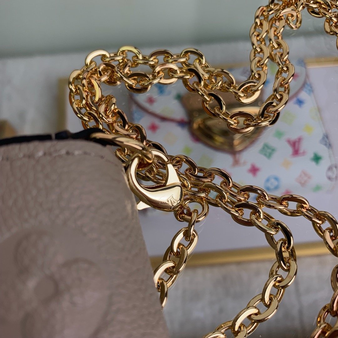 [TOP] Louis Vuitton LV £V Felicie Empreinte Pochette 21X12X3cm- Turtle Dove