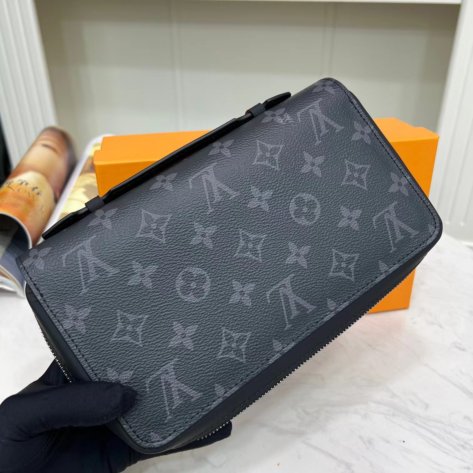 [TOP] Louis Vuitton LV Zippy XL Wallet 22X12X5CM