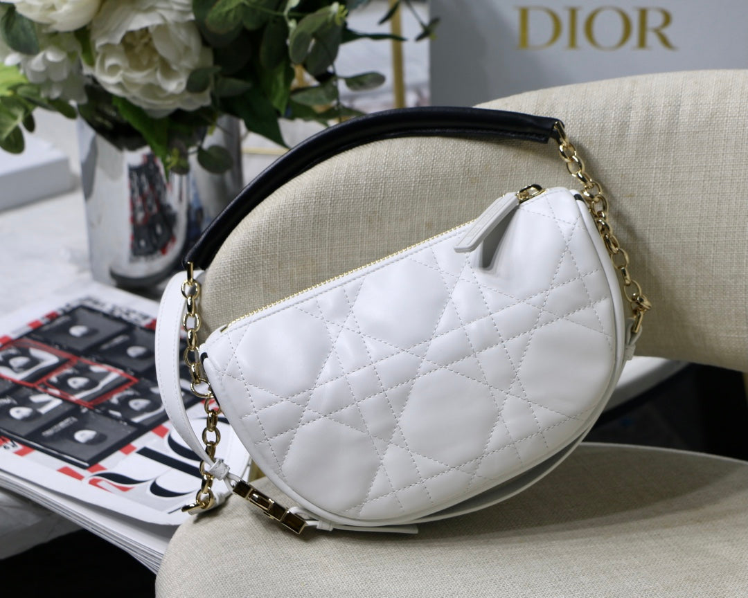 [TOP] Christian Dior Vibe Hobo Bag Small - White