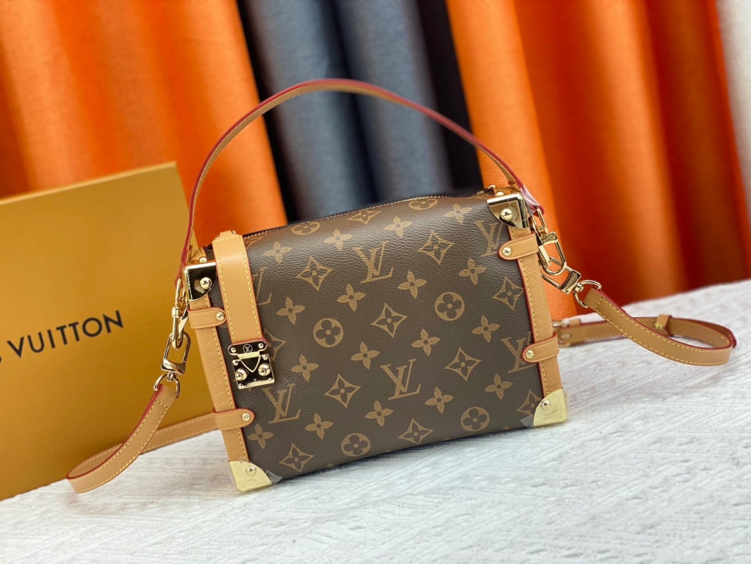 [TOP] Louis Vuitton LV LV X YK Side trunk Monogram Bag 21×14×6cm- 8 color
