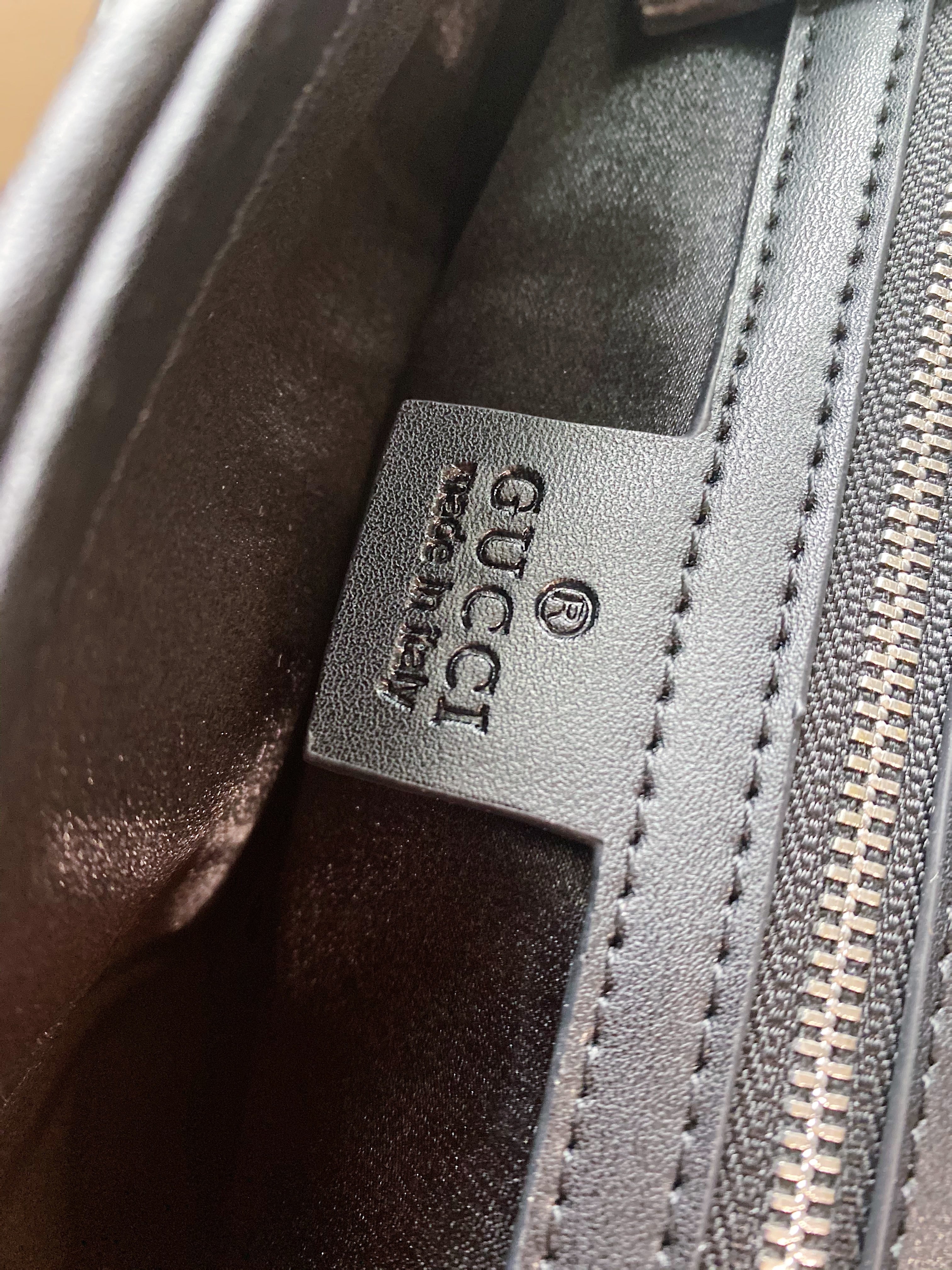 [TOP] GUCCI GG Marmont Bag  Mini 22cm - Black