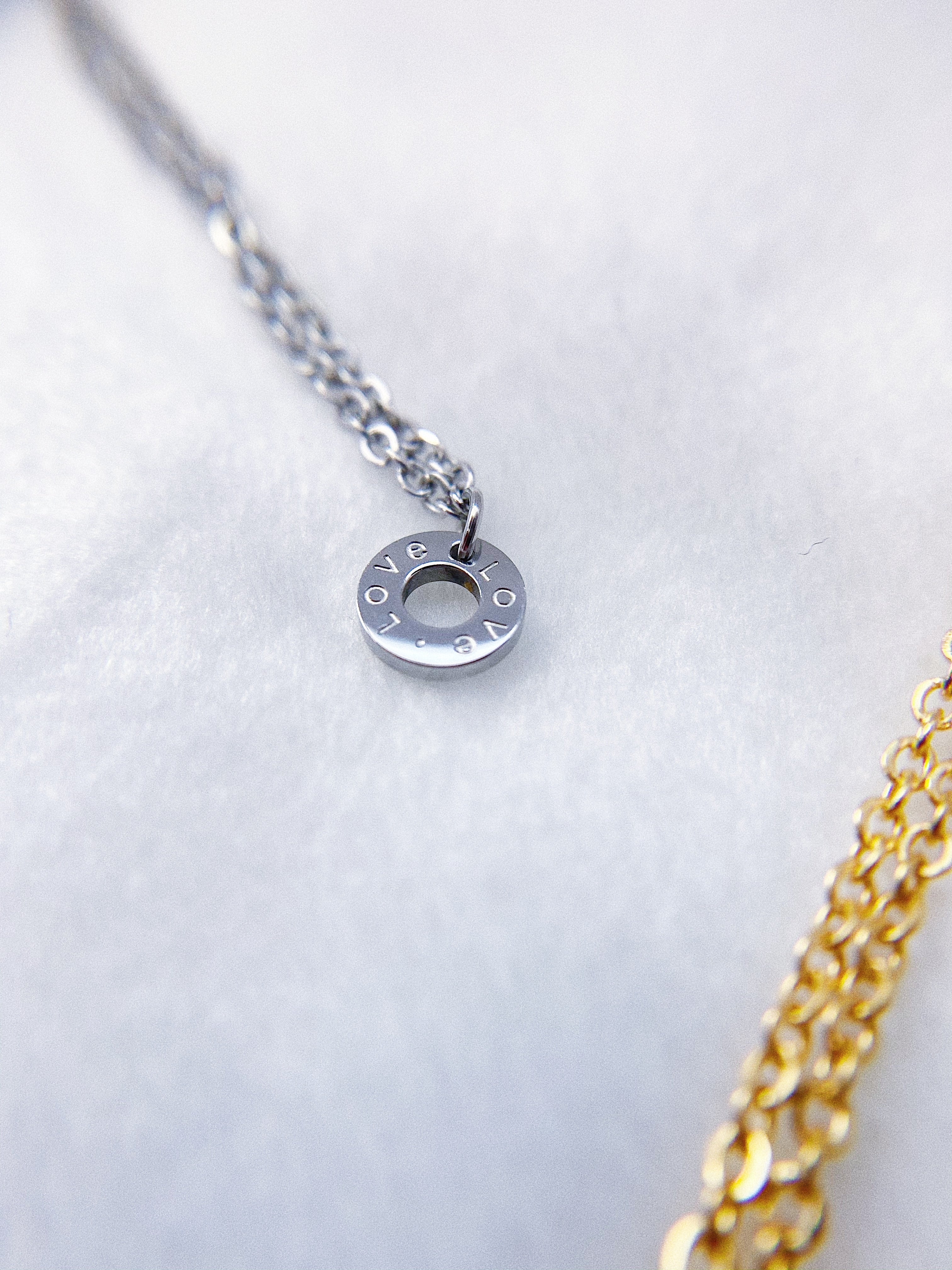 [TOP] Cartier Love Double Chain Necklace