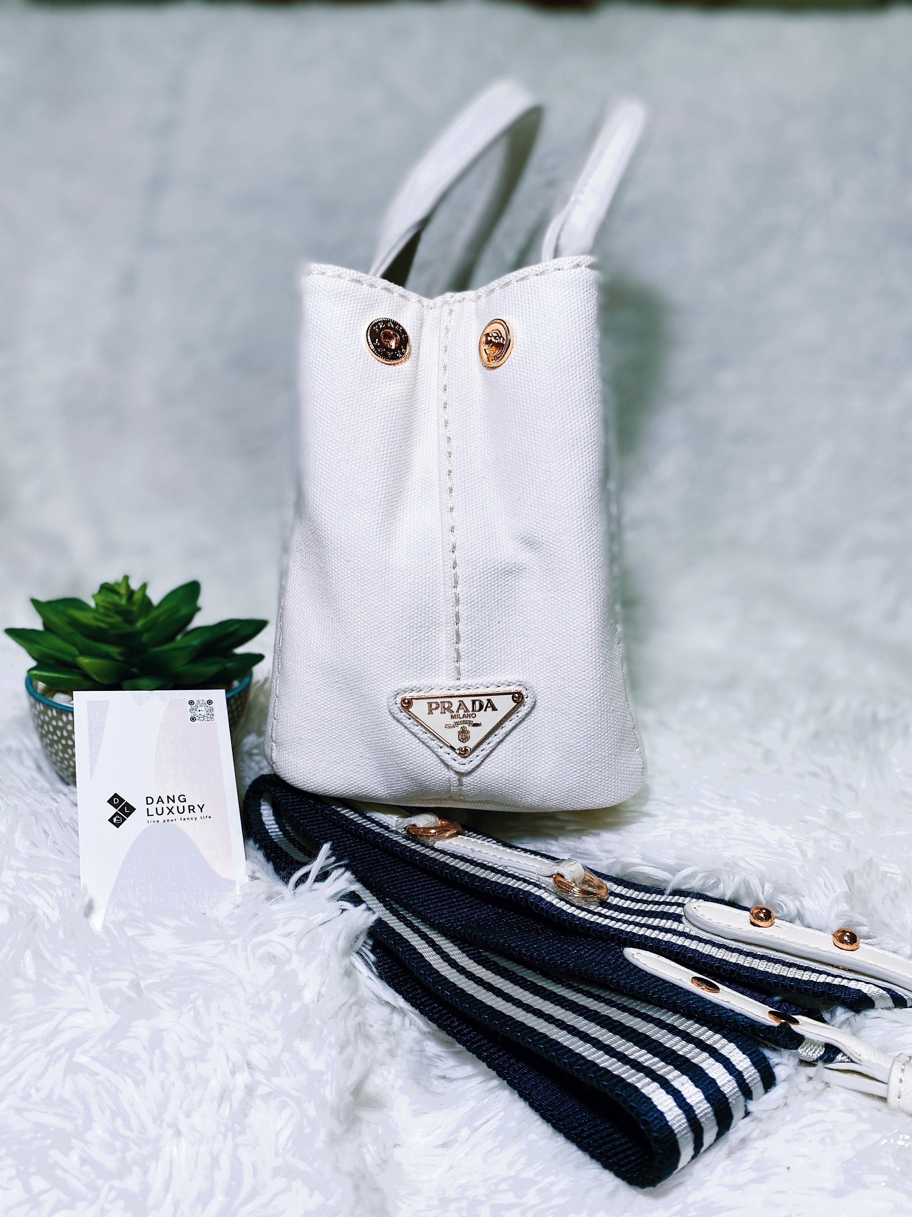 [TOP] PRADA Canvas Canapa Bag 28x20x15cm - 5 Colours