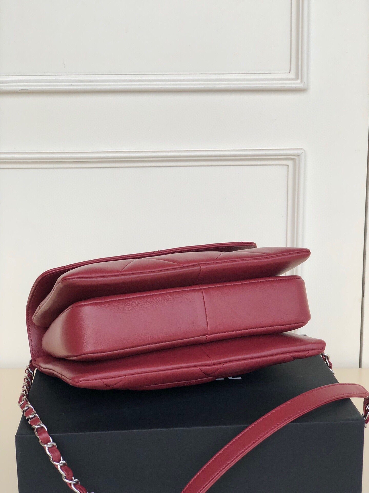 [TOP] CHANEL CoCo Handle Bag Trendy Quilted Small 20cm - Bordeux & SHW