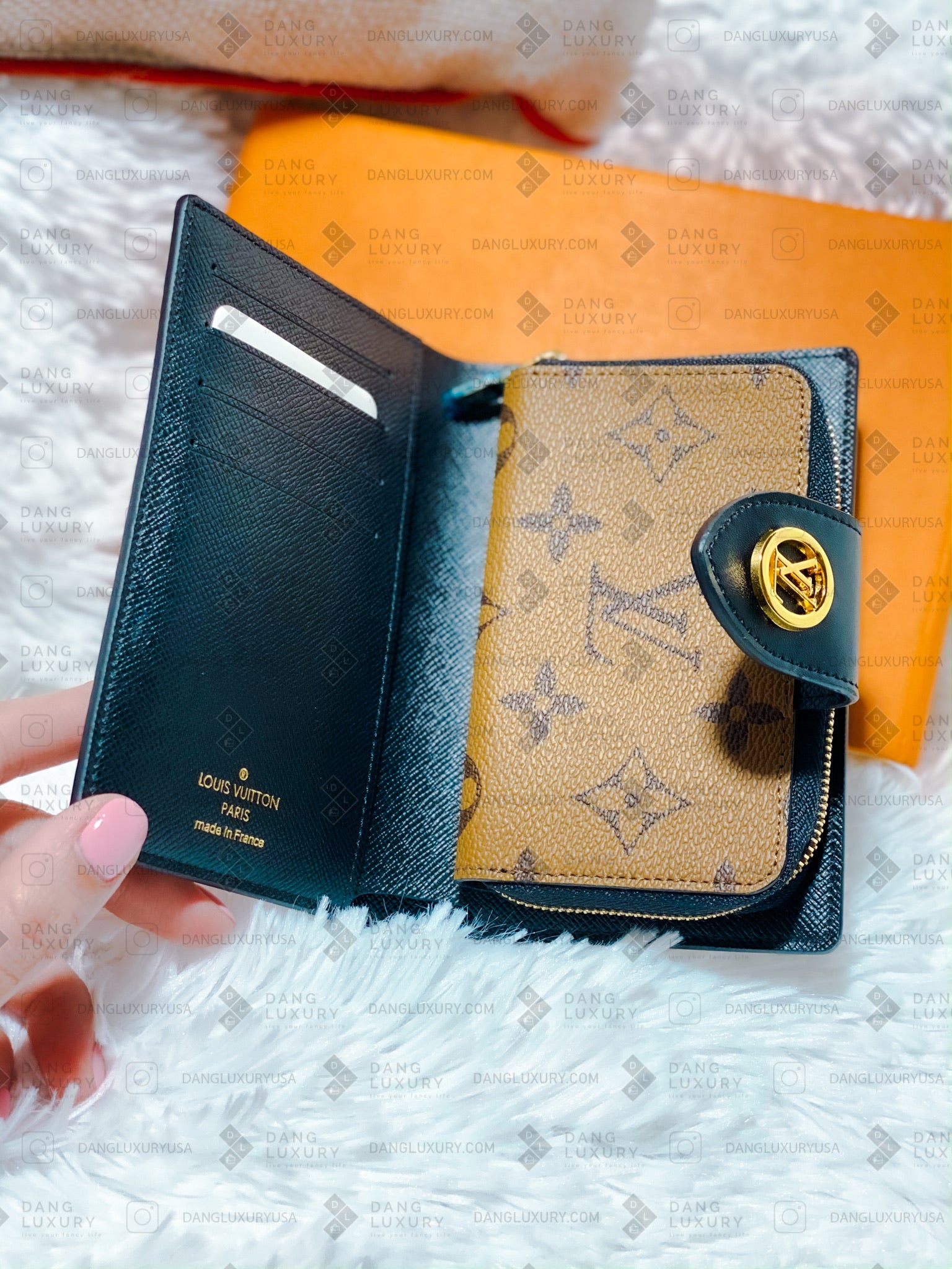 [TOP] Louis Vuitton LV LV Juliette Folding Wallet