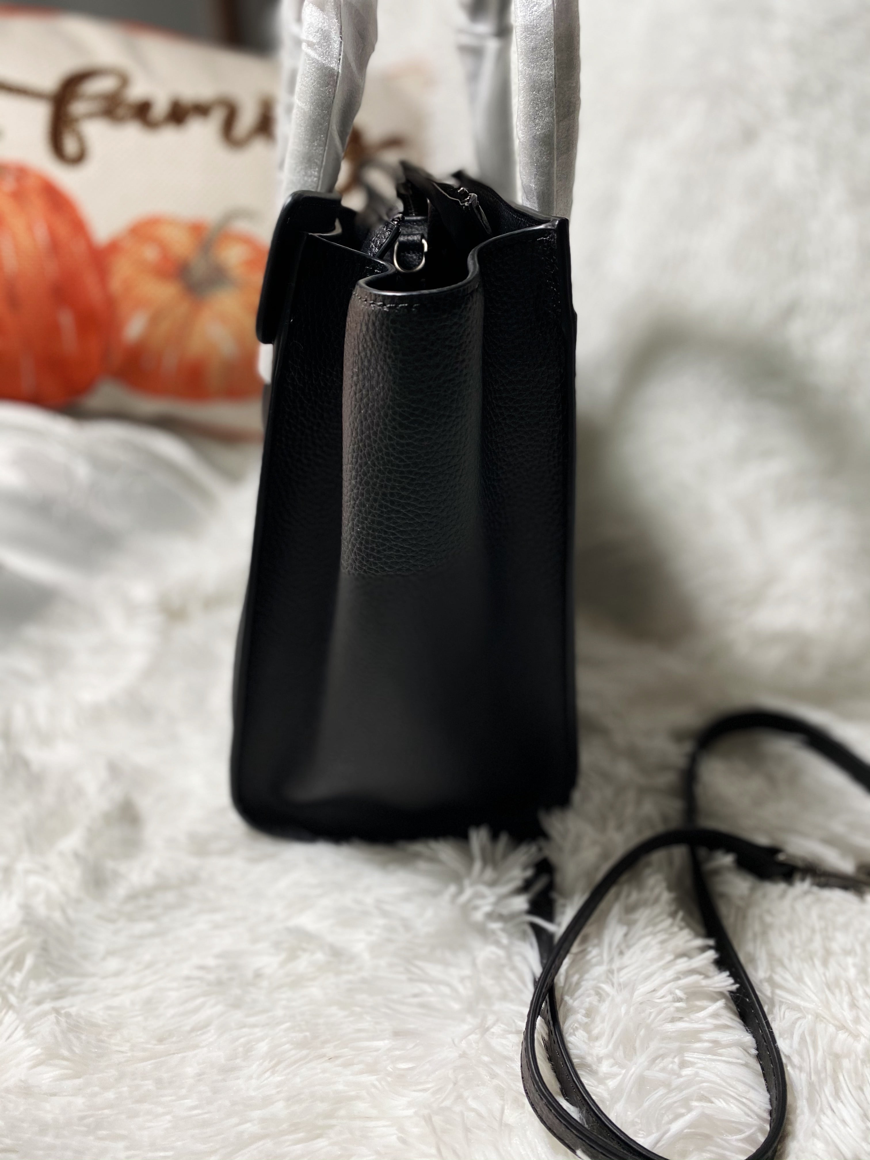 [TOP] CELINE Luggage Nano Bag 20x20x10cm  - BLACK