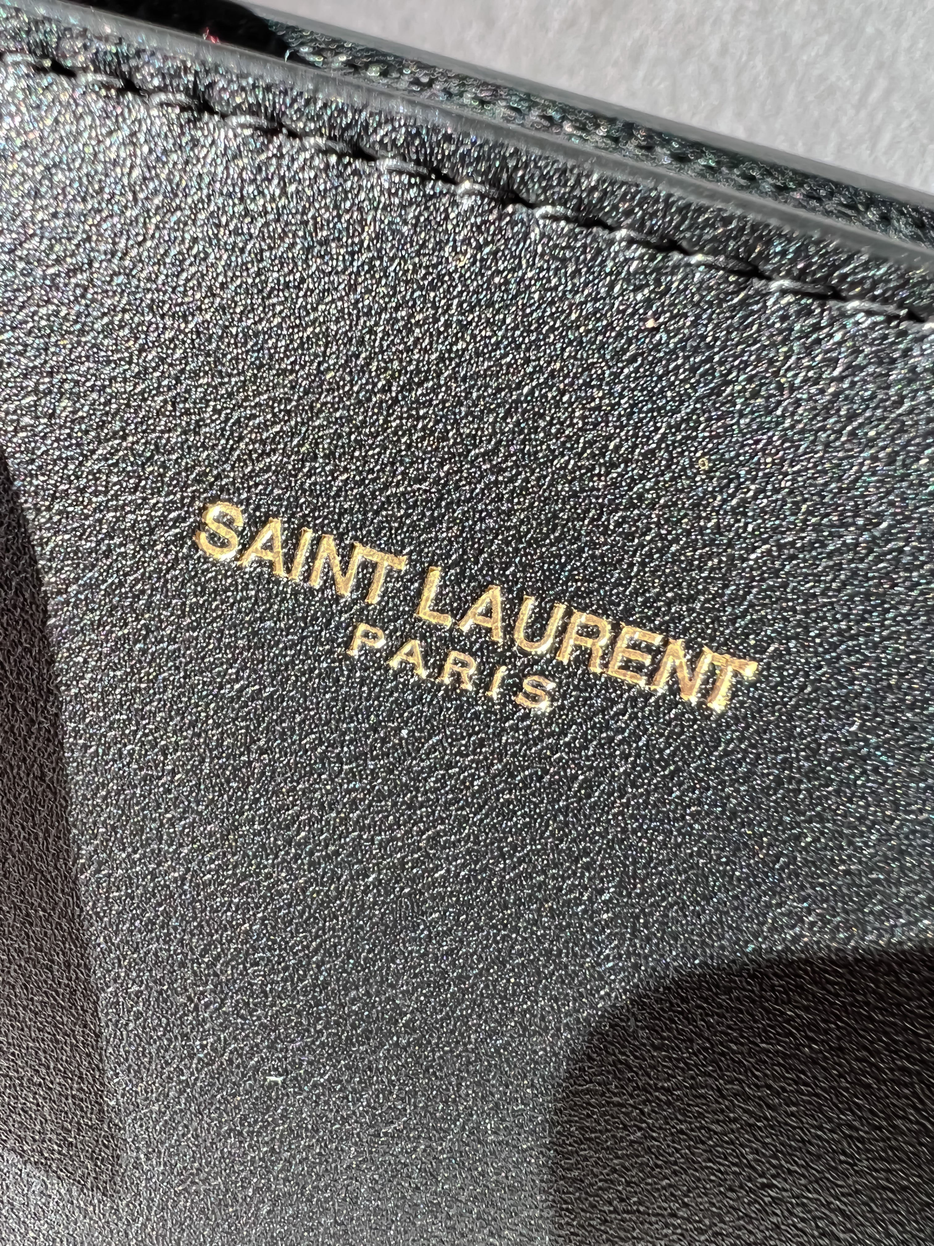 [TOP] Yves Saint Laurent YSL Baby Duffle Bag - Black