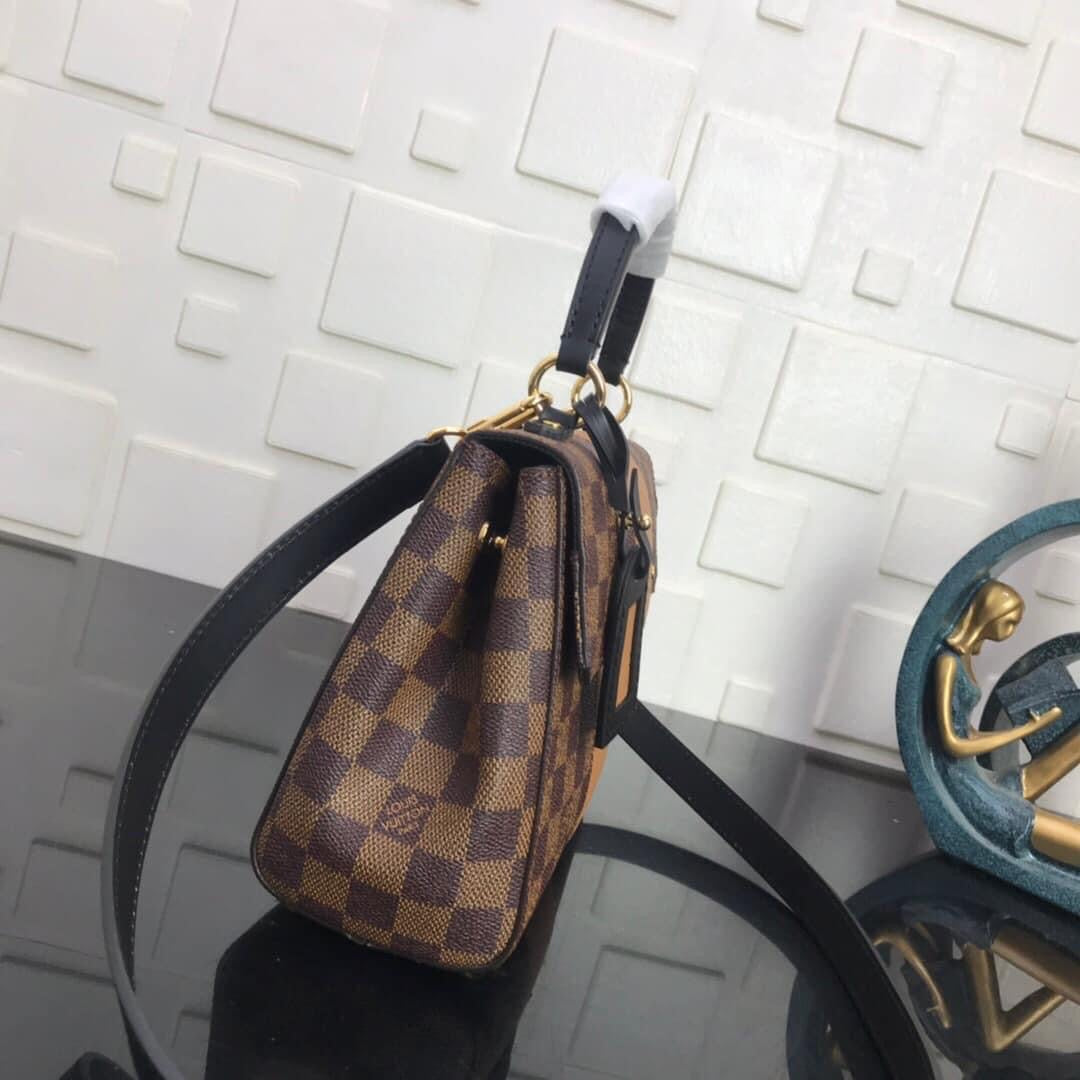 [TOP] Louis Vuitton LV Magnolia Damier Ebene Canvas Bond Street 24.0 x 17.0 x 9.5 cm- Brown