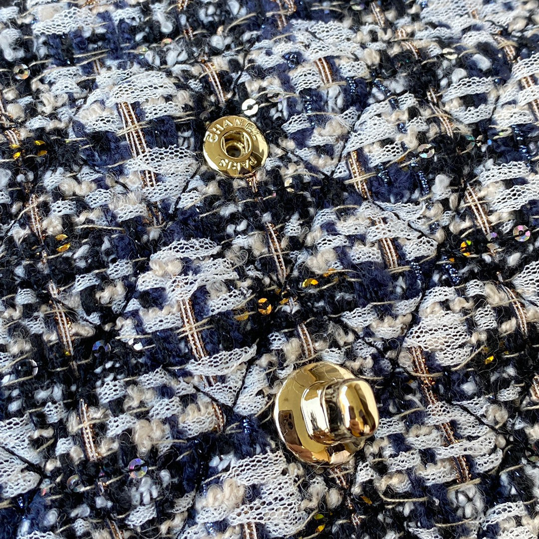 [TOP] CHANEL Classic Flap Bag Tweed Medium 25.5cm - Multicolour & GHW