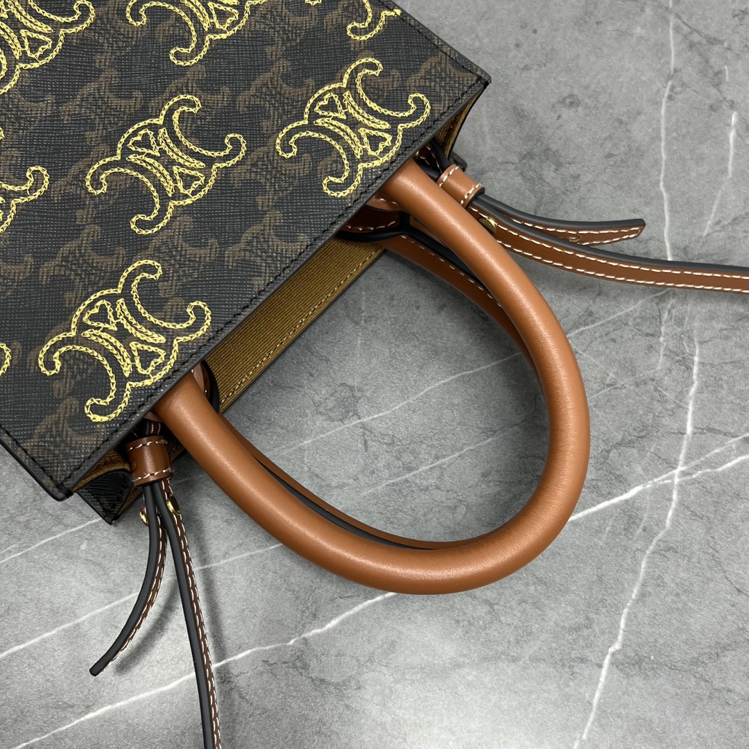 [TOP] CELINE Triomphe Tote Mini 17-20-6