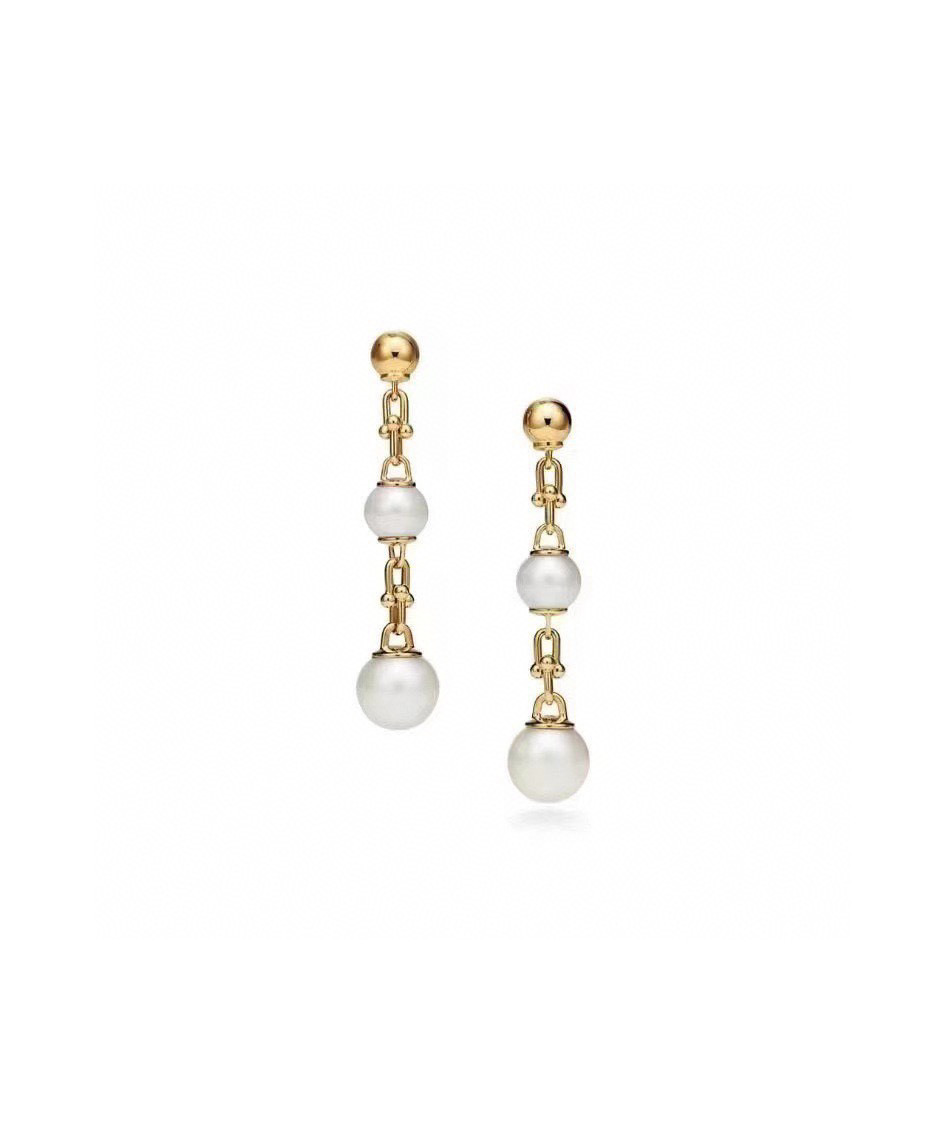 [TOP] Tiffany & Co. Pearls Dangle Earrings