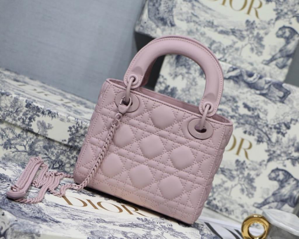 [TOP] Christian Dior Lady Christian Dior Bag All Mate Mini - Pink