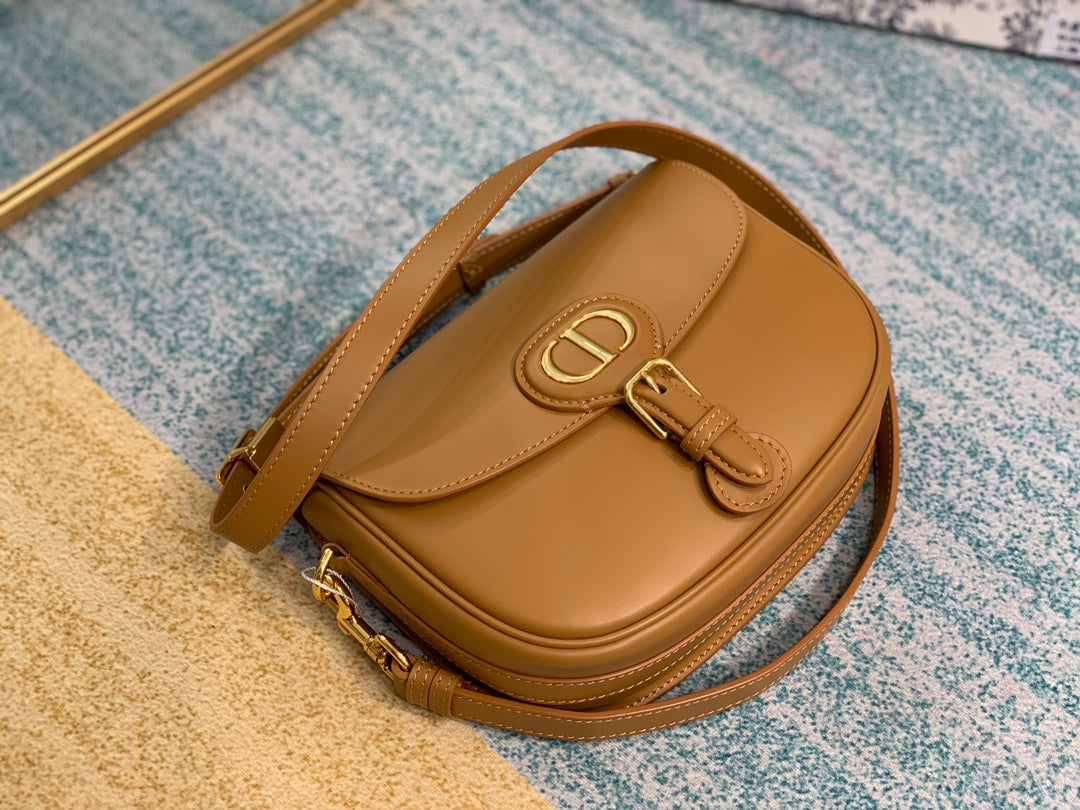 [TOP] Christian Dior Bobby Bag Medium 23cm  - Brown