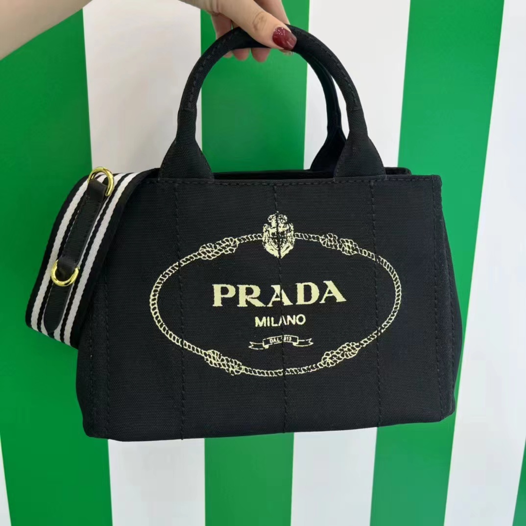[TOP] PRADA Canvas Canapa Bag 28x20x15cm - 5 Colours