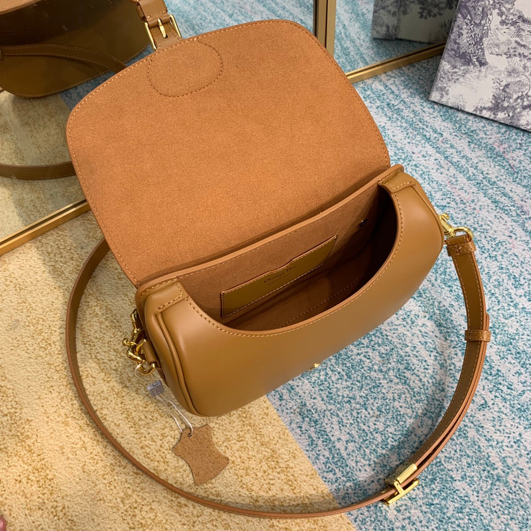 [TOP] Christian Dior Bobby Bag Medium 23cm  - Brown