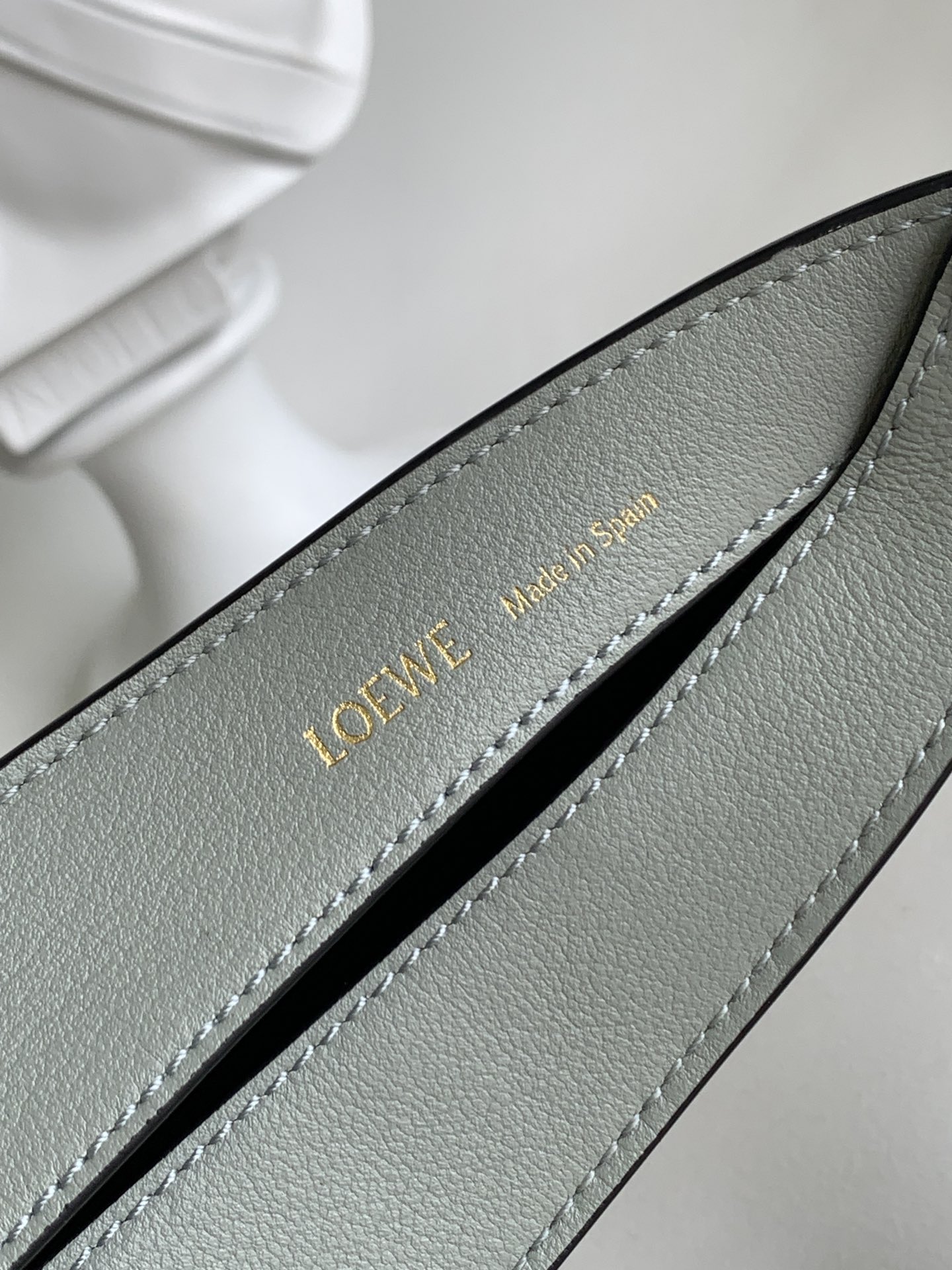 [TOP] LOEWE Calfskin Luna Bag 34*9*30cm - Gray