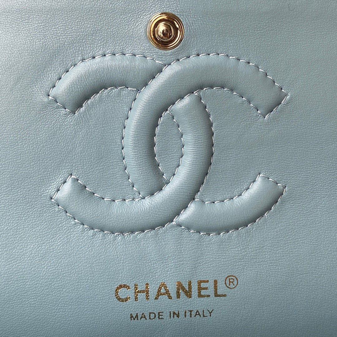 [TOP] CHANEL Classic Flap Bag Tweed Medium 25.5cm - Multicolour & GHW