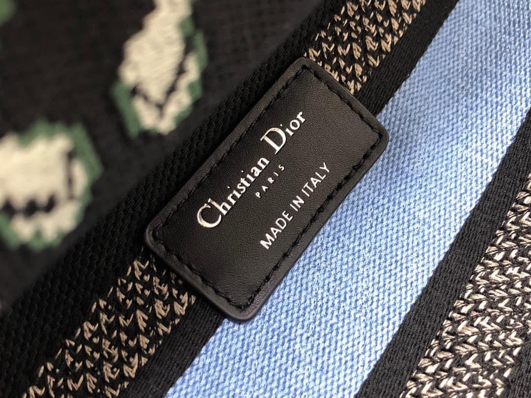 [TOP] Christian Dior Lady Christian Dior Bag D-Lite Pixel Zodiac - Black