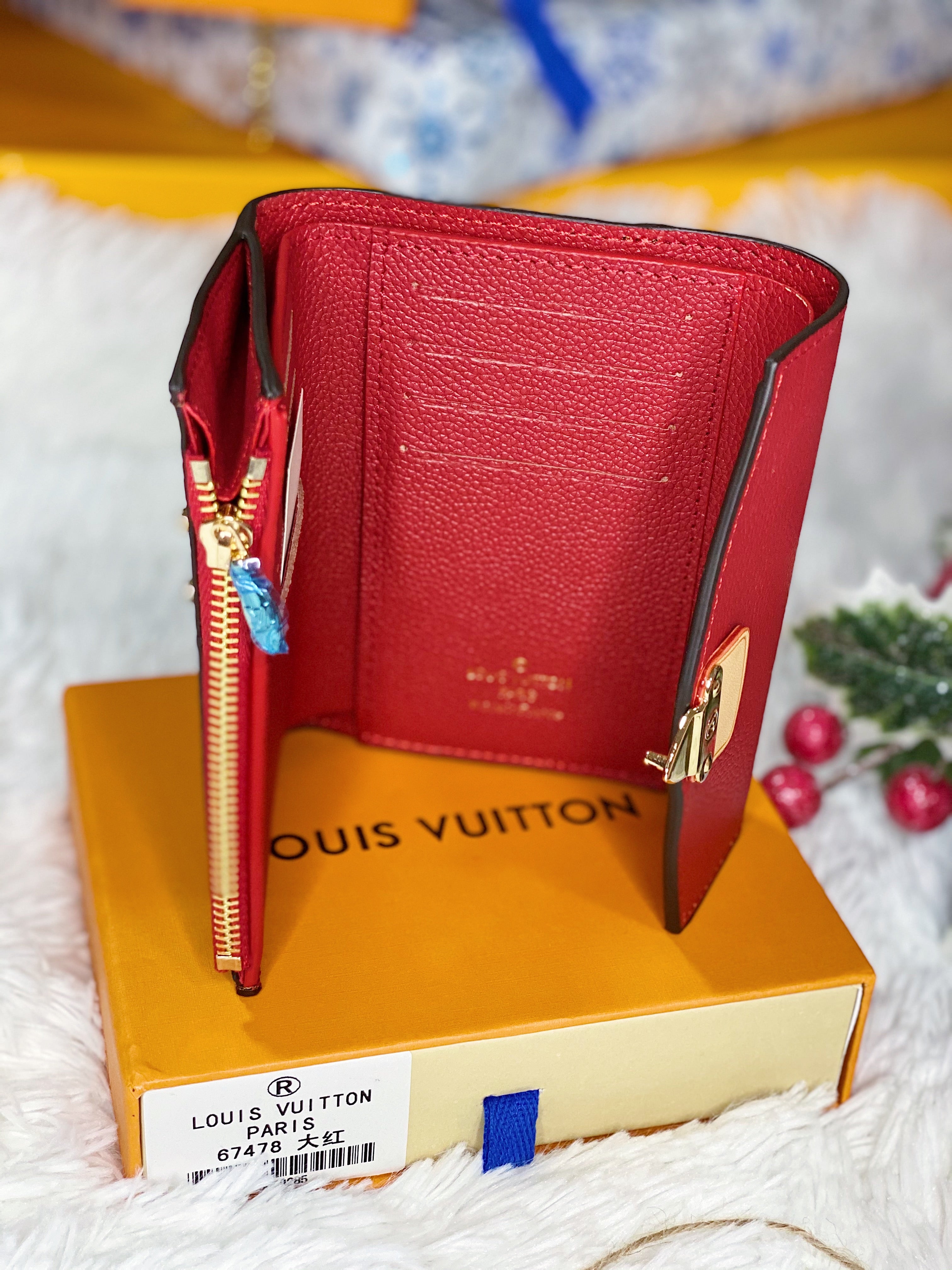 [TOP] Louis Vuitton LV LV Pallas Compact Wallet