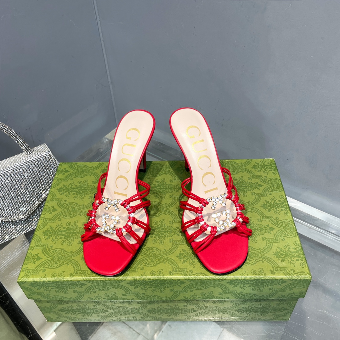 [TOP] GUCCI Lsa Diamond Sandals - 11 Color