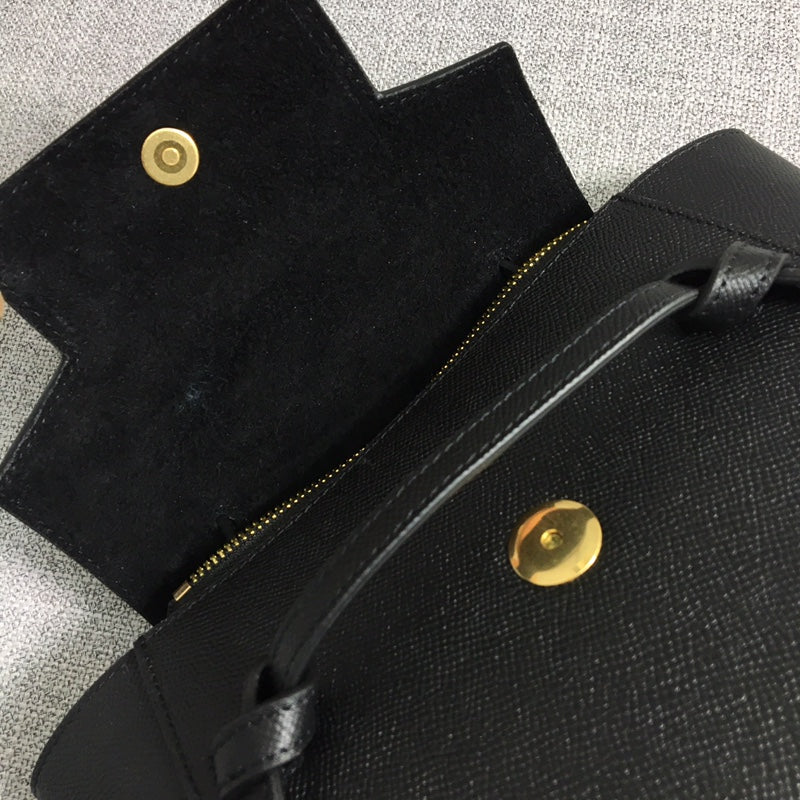 [TOP] CELINE Nano Belt Bag 20×20×10CM - Black