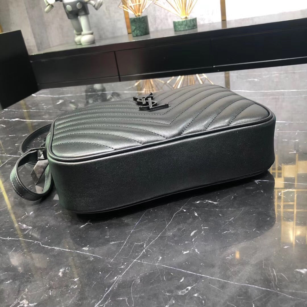 [TOP] Yves Saint Laurent YSL YSL LouLou Camera Bag - Black