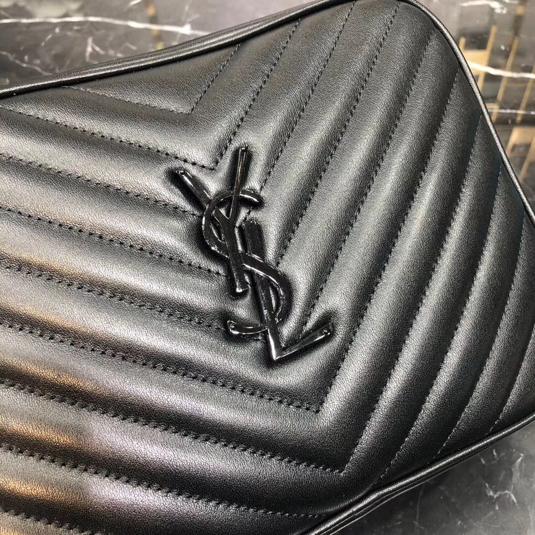 [TOP] Yves Saint Laurent YSL YSL LouLou Camera Bag - Black