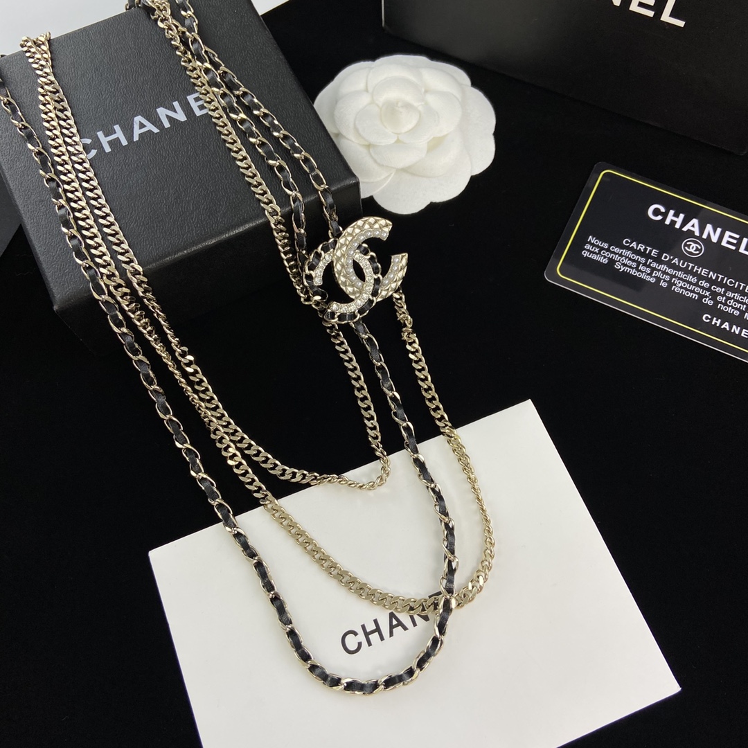 [TOP] CHANEL Layering Necklace