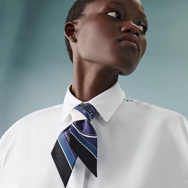 [TOP] HERMES Twilly Springs Springs Twilly 86 x 5 cm - Four Colours