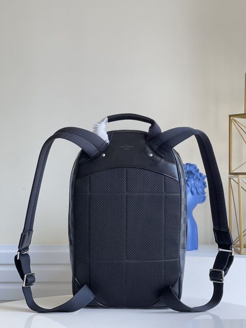 [TOP] Louis Vuitton LV Michael Backpack 28.0 x 45.0 x 18.0 cm- Black