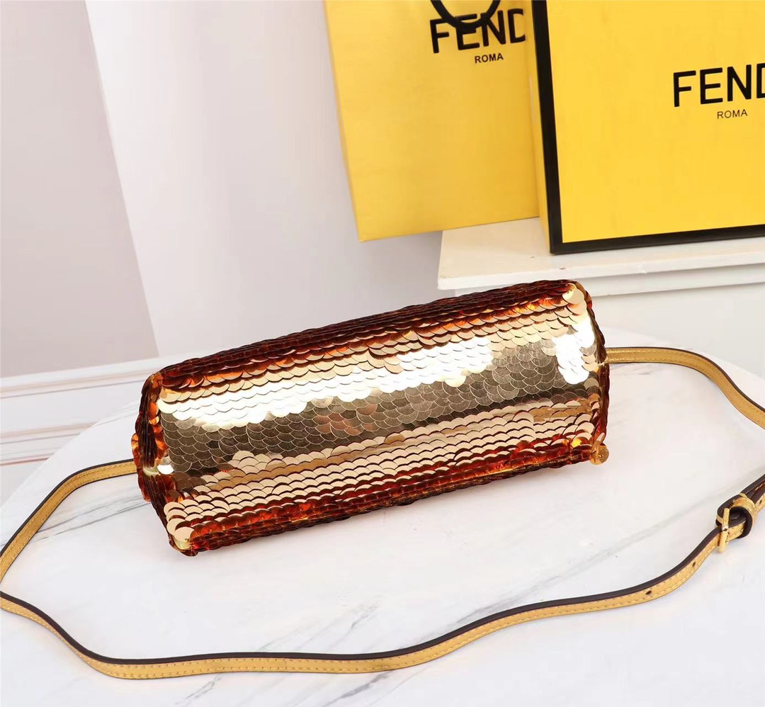 [TOP] FENDI  First Sparkling beads Gold
