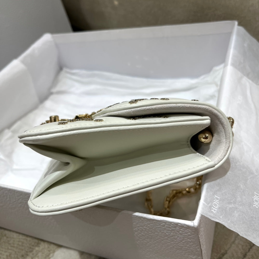 [TOP] Christian Dior Addict Lucky Star Cannage Bag - Ivory