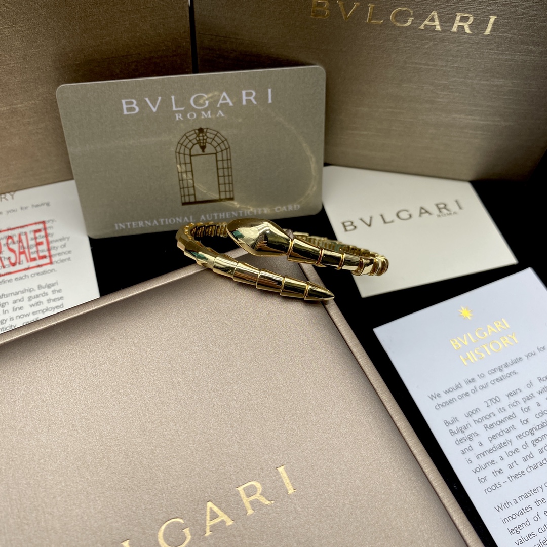 [TOP] BVLGARI  Serpenti Viper Bracelet
