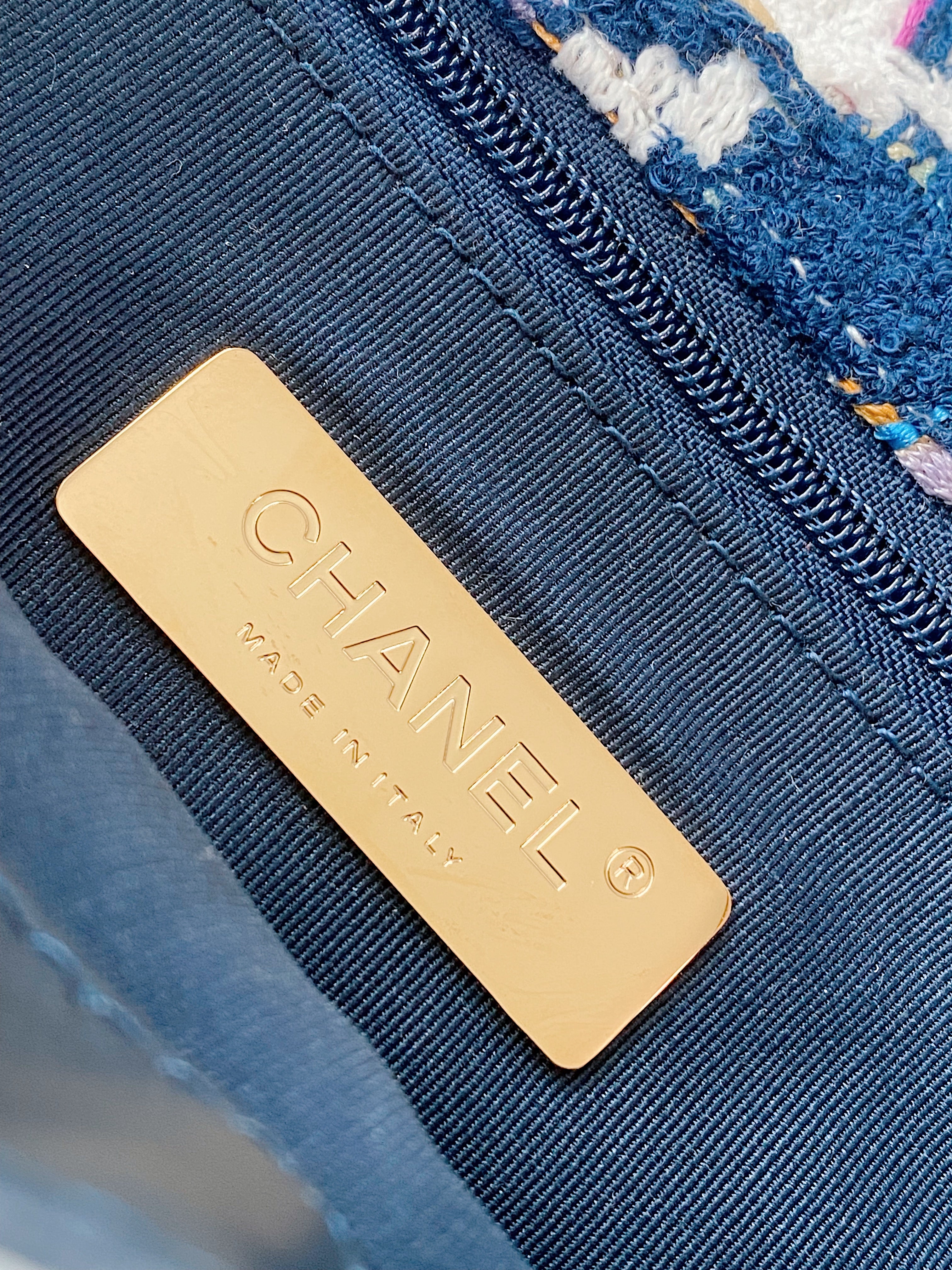 [TOP] CHANEL 19 Bag Small 26cm Houndstooth