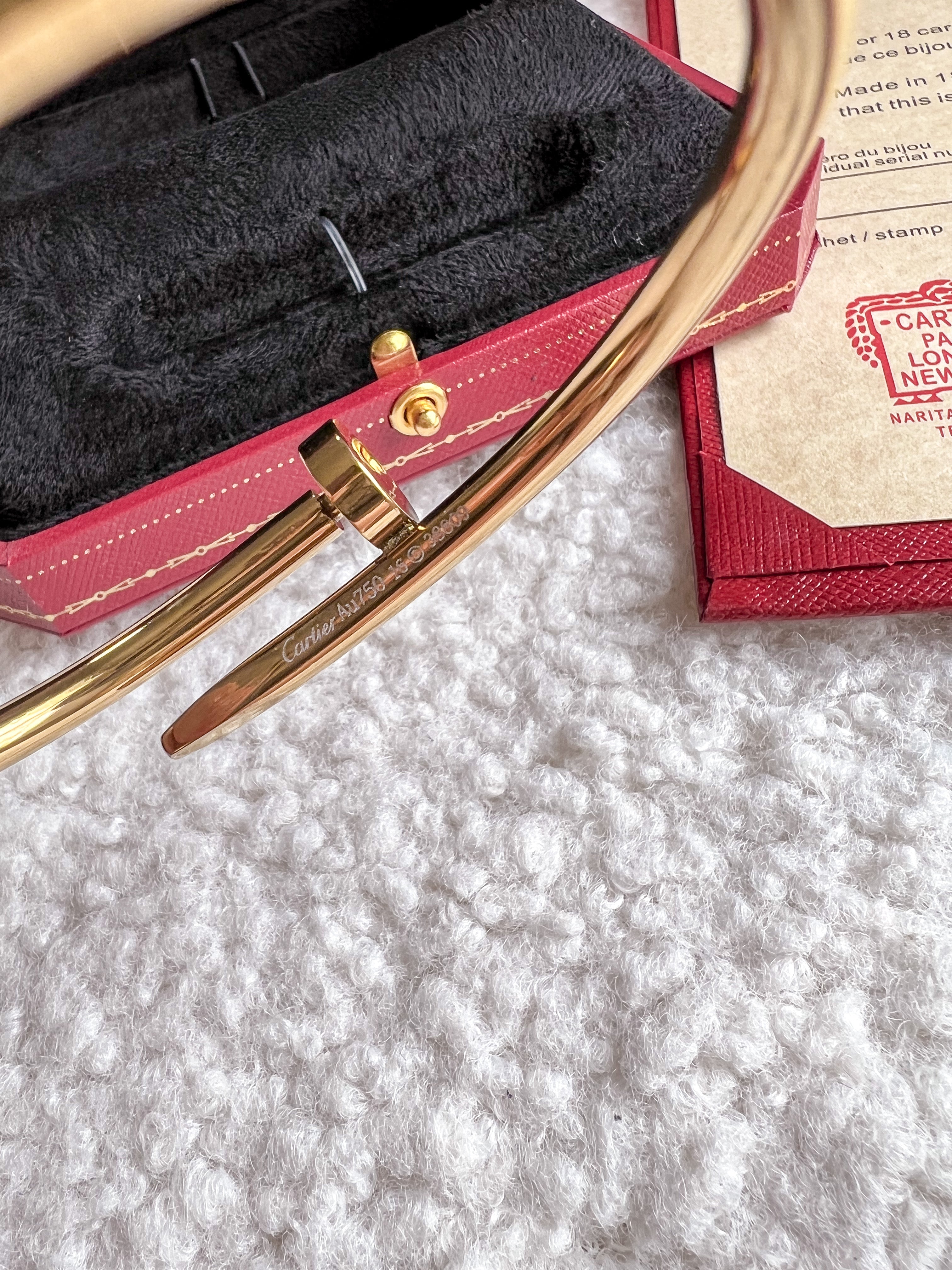 [TOP] Cartier Just Un Clou Bracelet - 3 Color