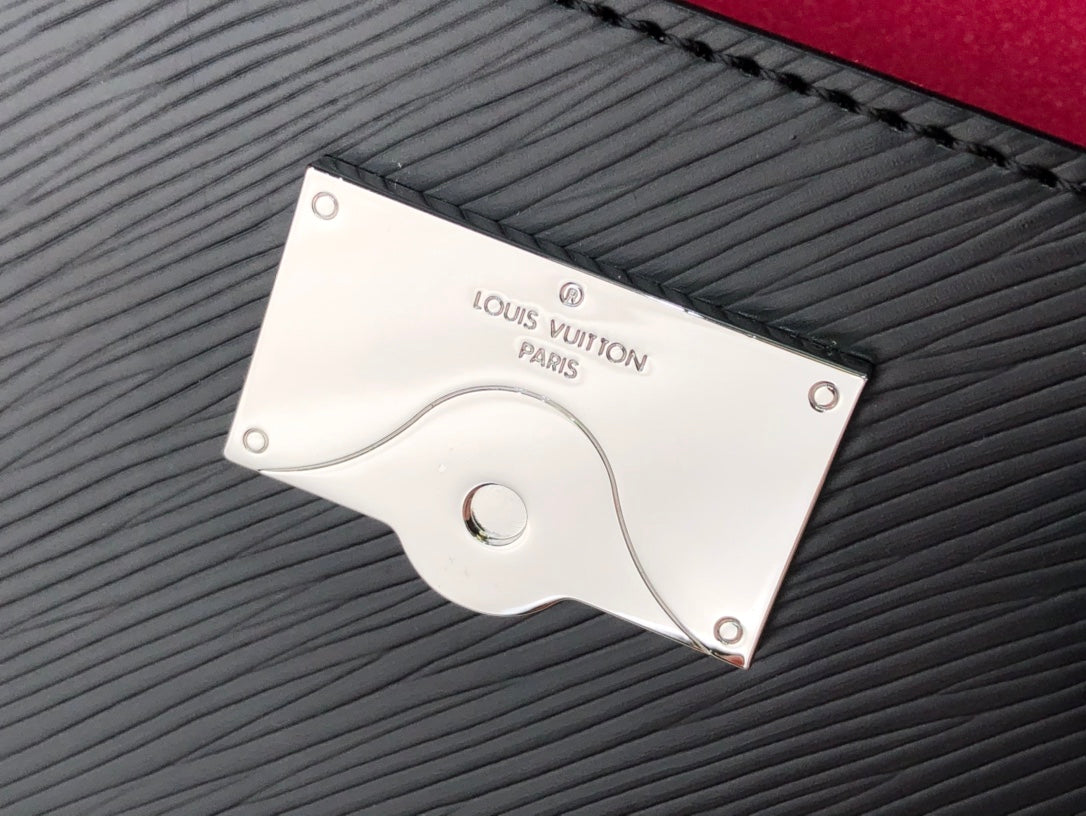 [TOP] Louis Vuitton LV Cluny Epi Leather 20 x 16 x 7.5 cm- Black