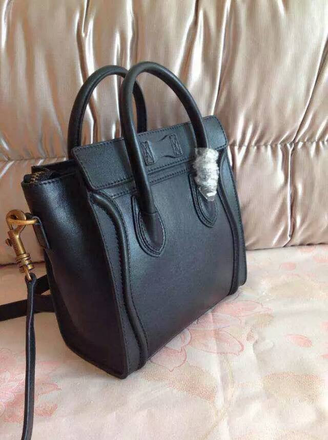 [TOP] CELINE Nano Luggage Bag In Smooth Calfskin 20x20x10cm