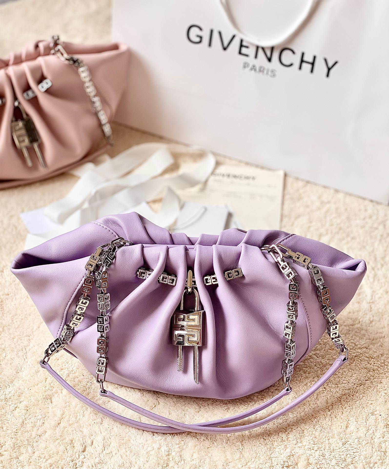[Top] GIVENCHY Kenny Leather Bag 32x22x17CM - 6 Color