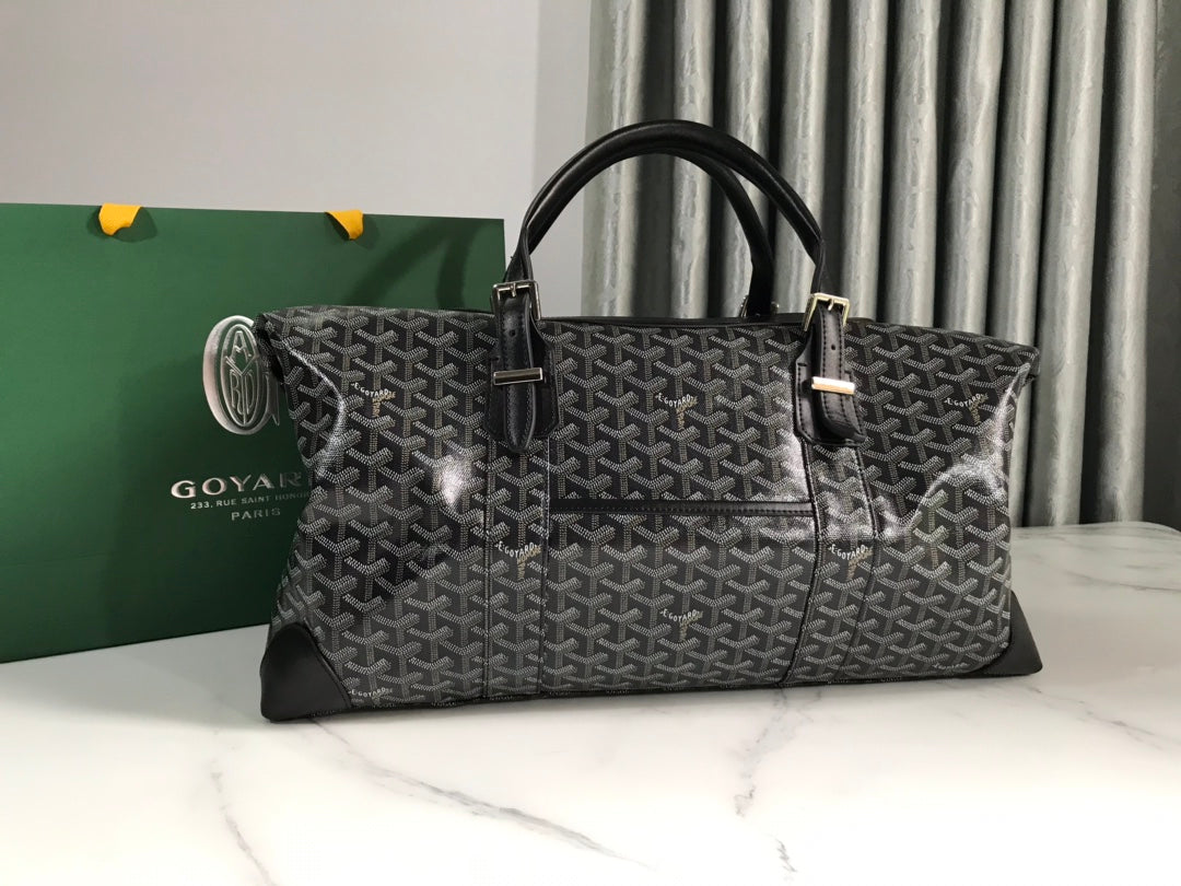 [TOP] Goyard Boeing Duffle Bag 50x28x17CM- Black