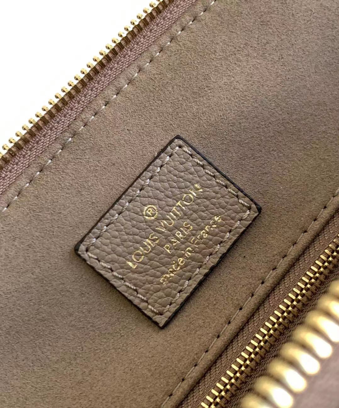 [TOP] Louis Vuitton LV L*V Grand Palais Monogram Empreinte Bag - Turtle Dove