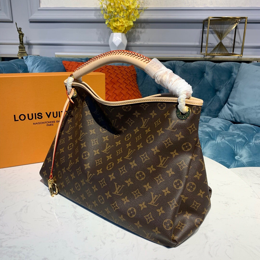 [TOP] Louis Vuitton LV £V Artsy MM Monogram Bag 41 x 32 x 22 cm