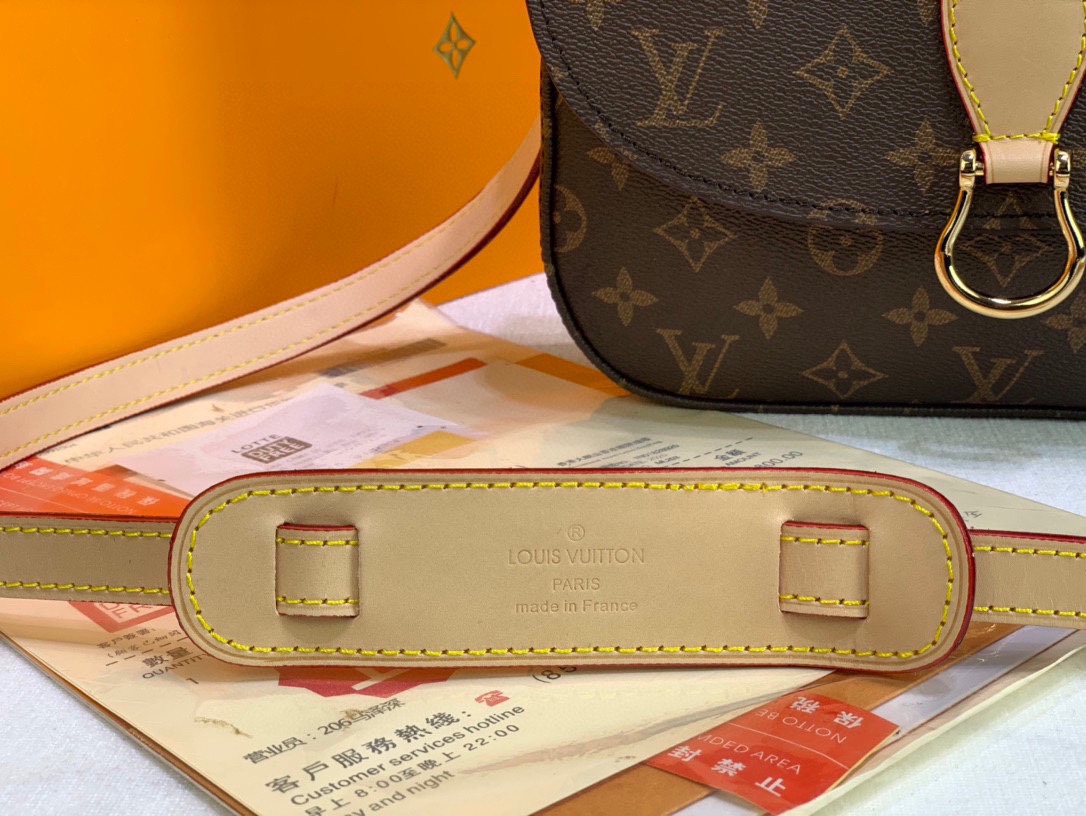 [TOP] Louis Vuitton LV LVSaint Cloud Monogram canvas bag