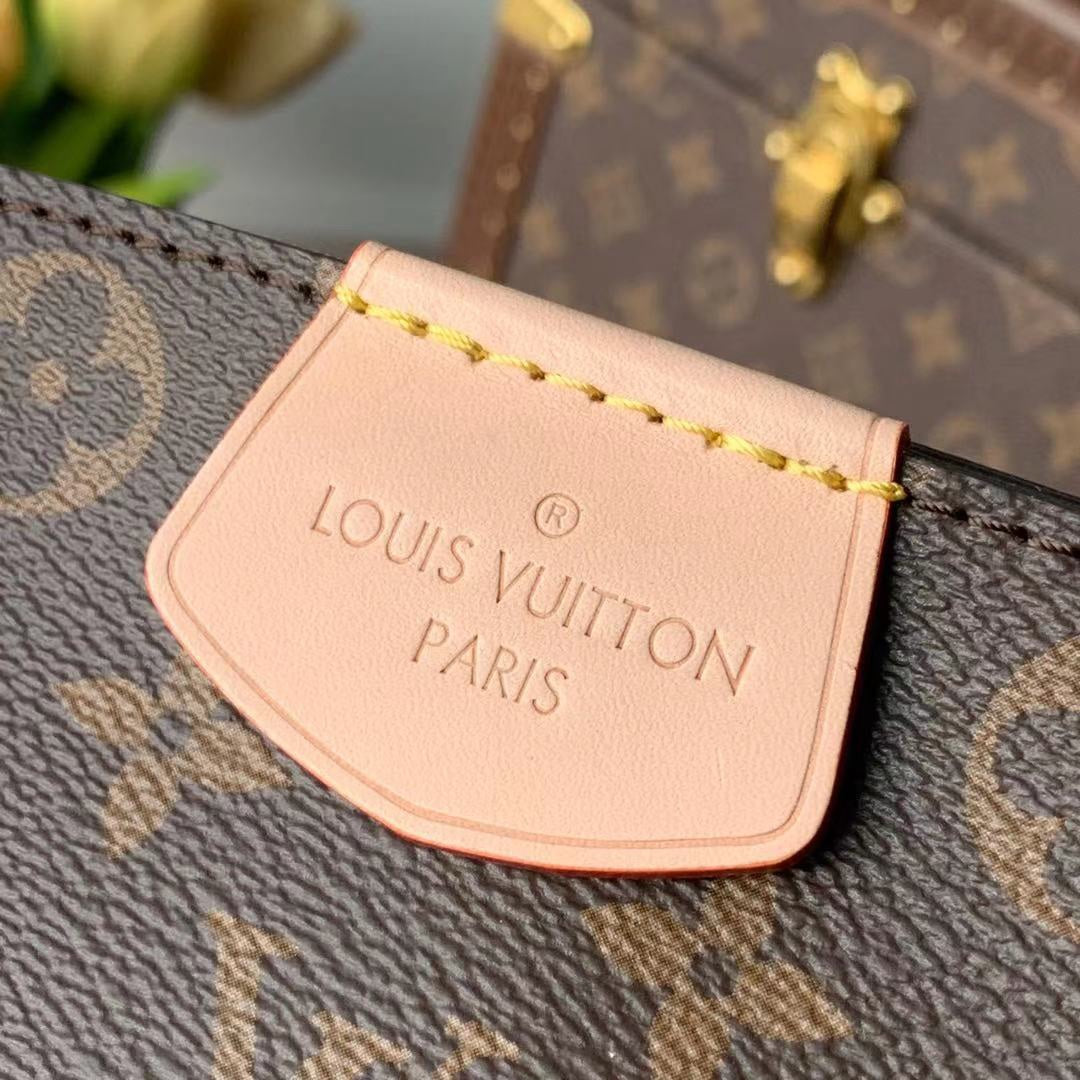 [TOP] Louis Vuitton LV  Graceful PM Monogram Bag 35x30x11cm - Pink