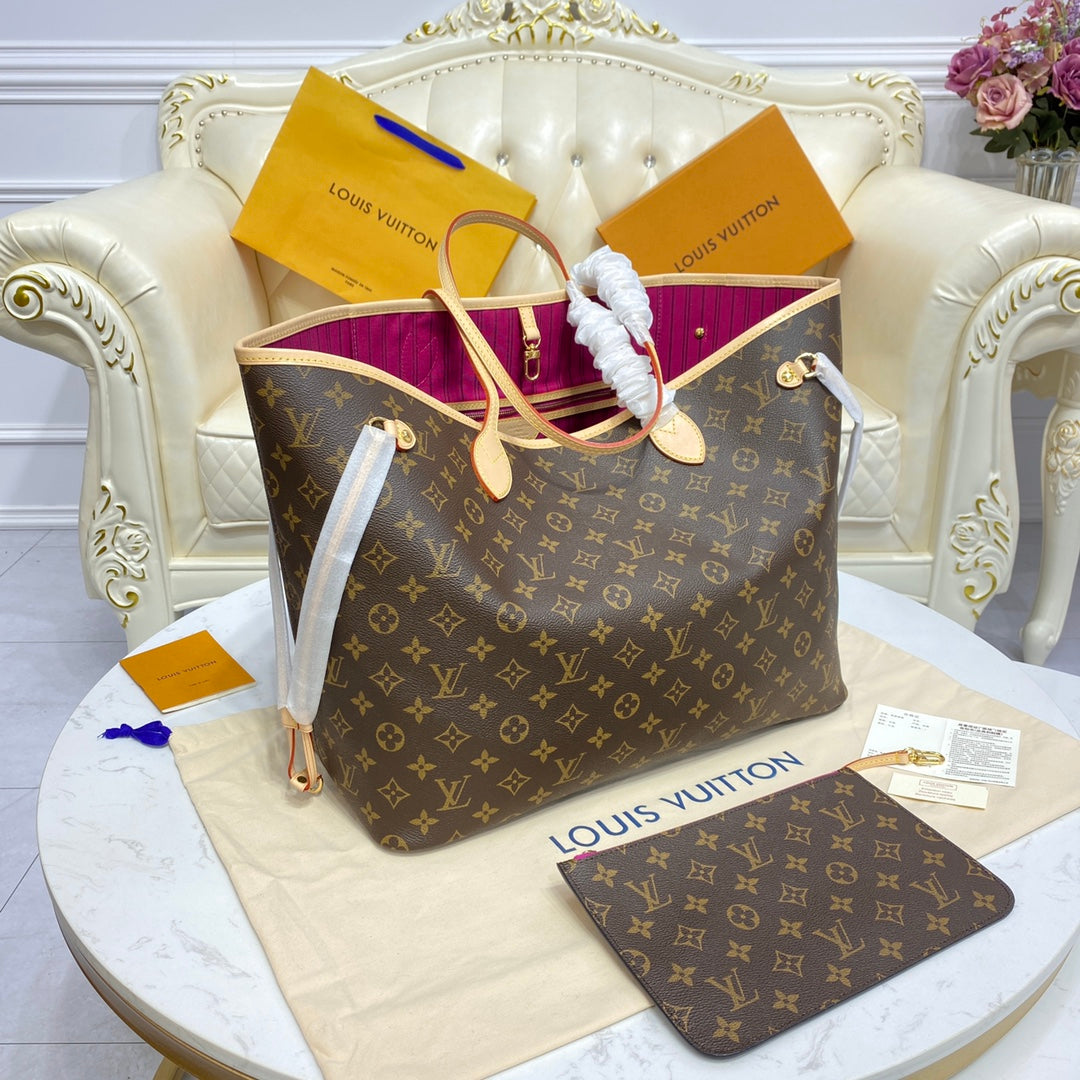[TOP] Louis Vuitton LV Nevefull Bag 32x17x28cm - Monogram